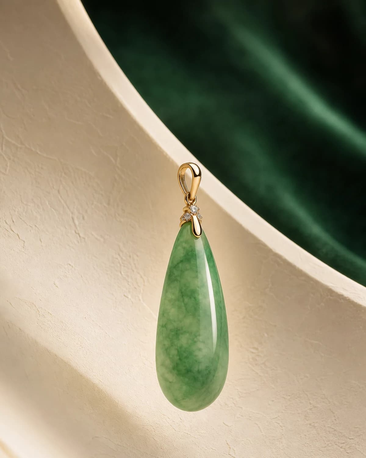 Lavender Leaf Pendant