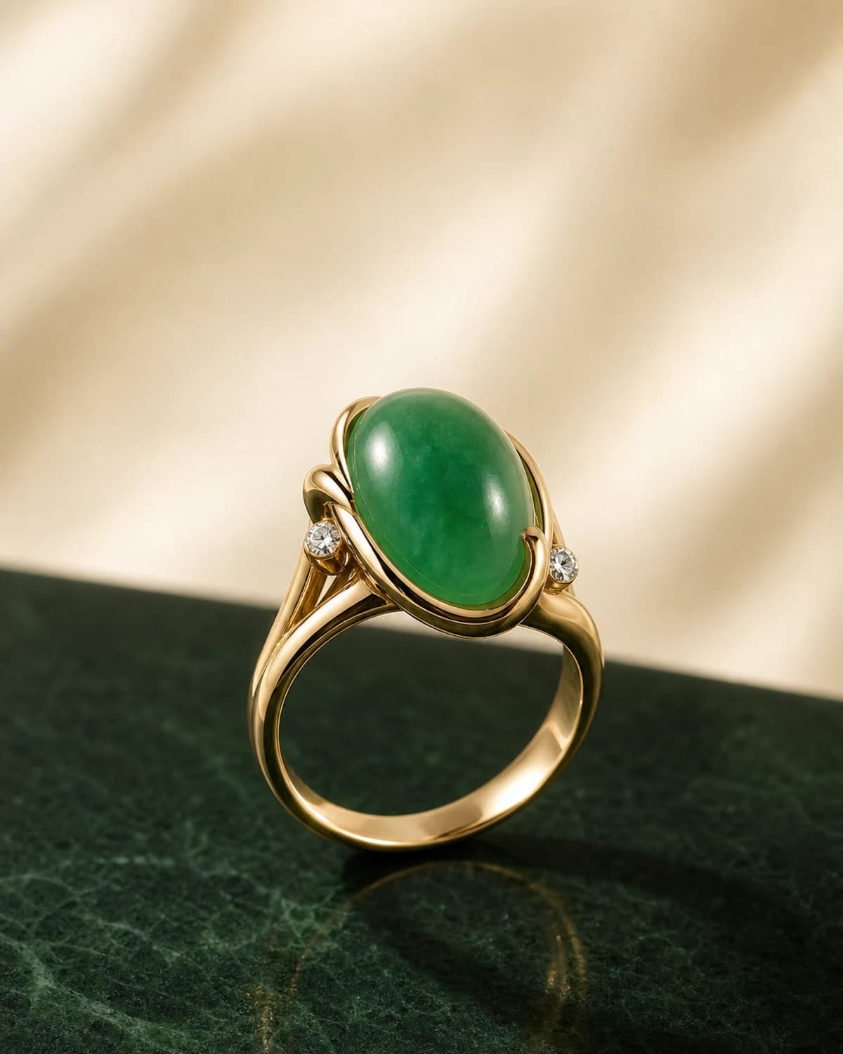 Lavender Jadeite Ring